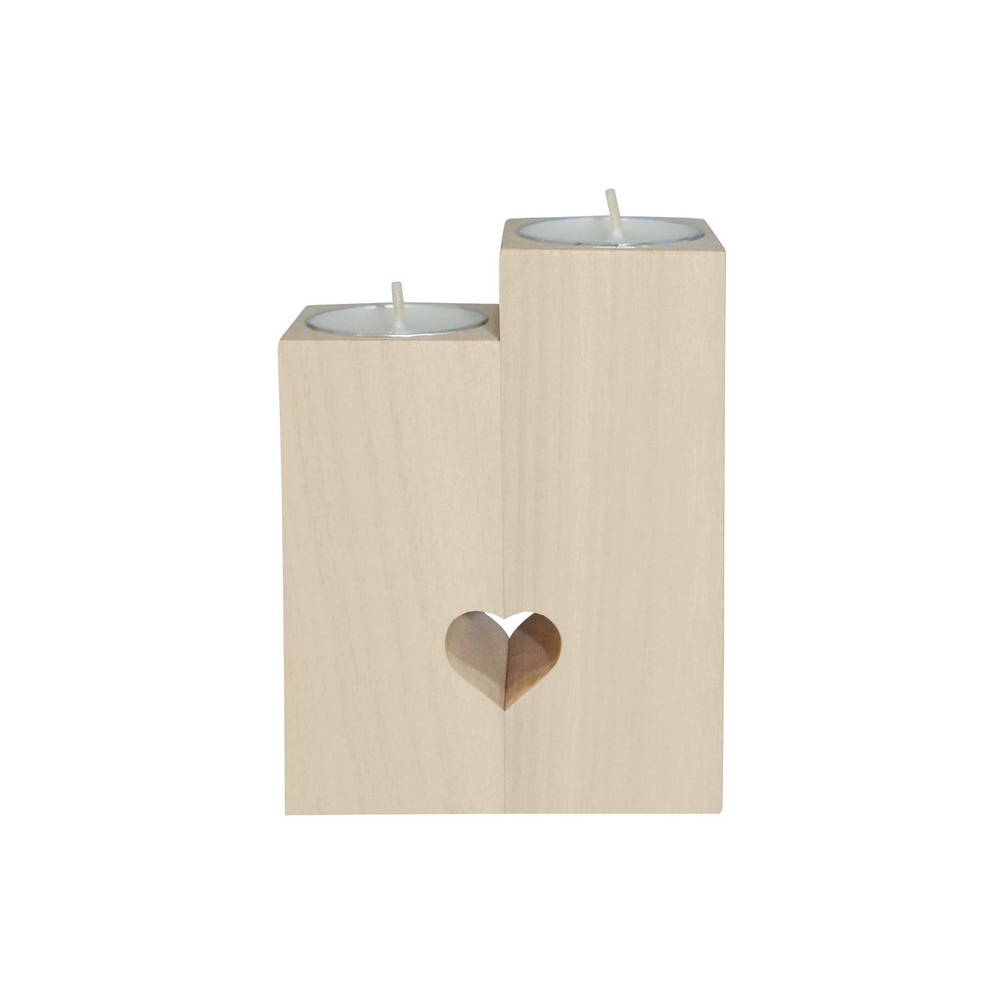 Candle holder Wooden Candle Holder (Without Candle)