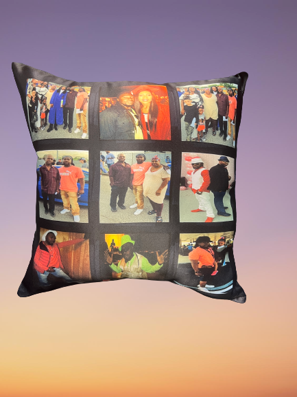 9 Panel Pillow Customize/Personalized Throw Pillow